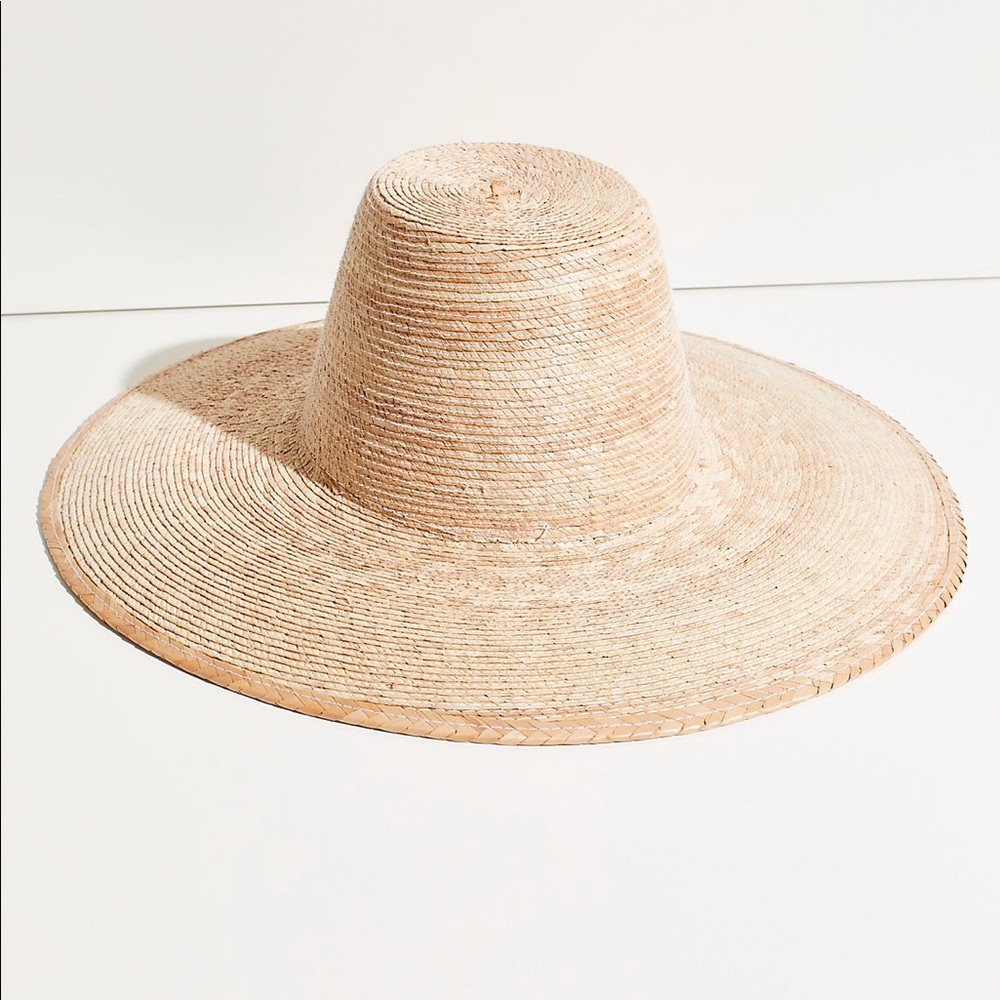 Free People Dune Wide Brim Straw Hat